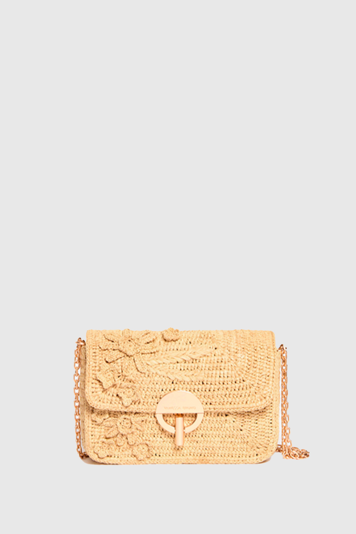 vanessa bruno sac moon moyen raphia