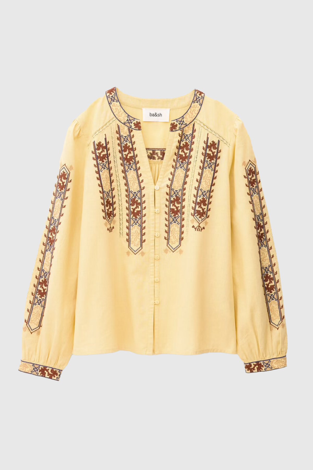 ba&sh blouse faustina