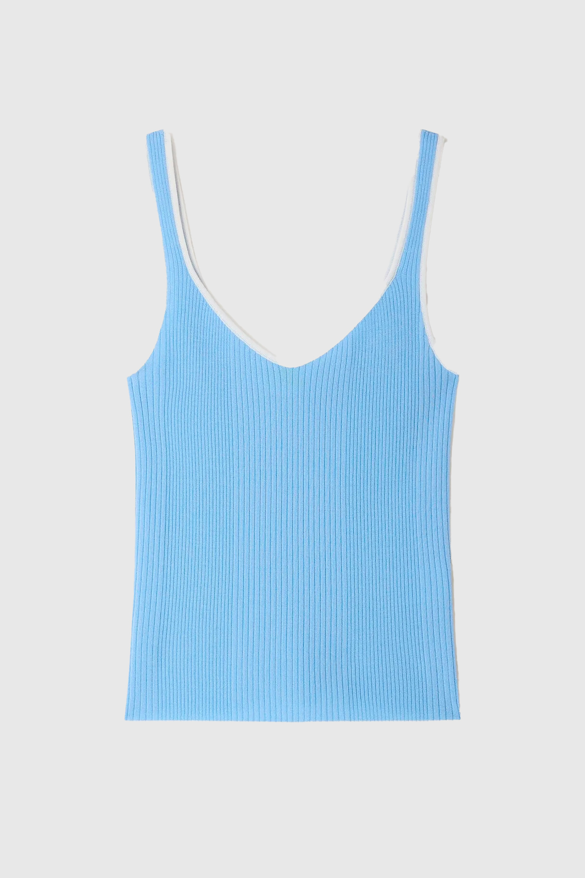 from future top debardeur a bretelles lisere contraste