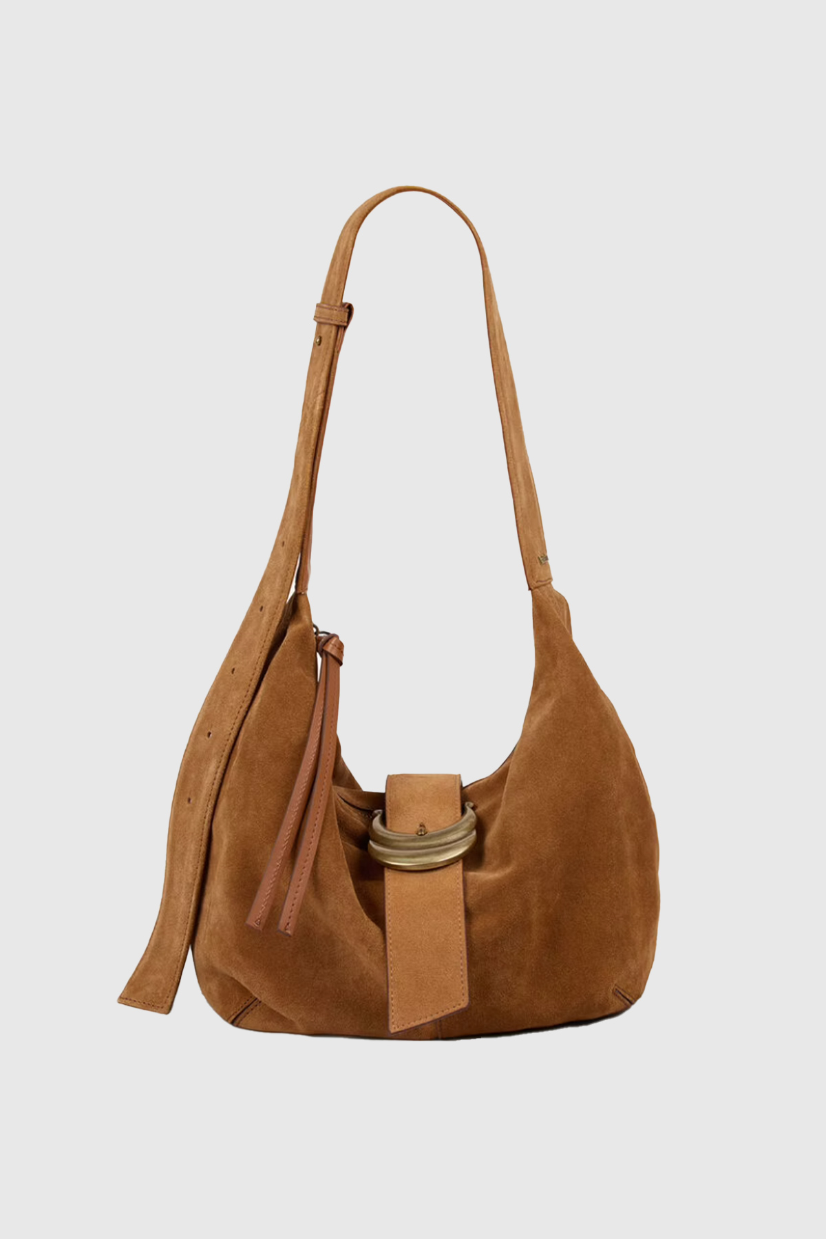 ba&sh sac suede youyou hobo