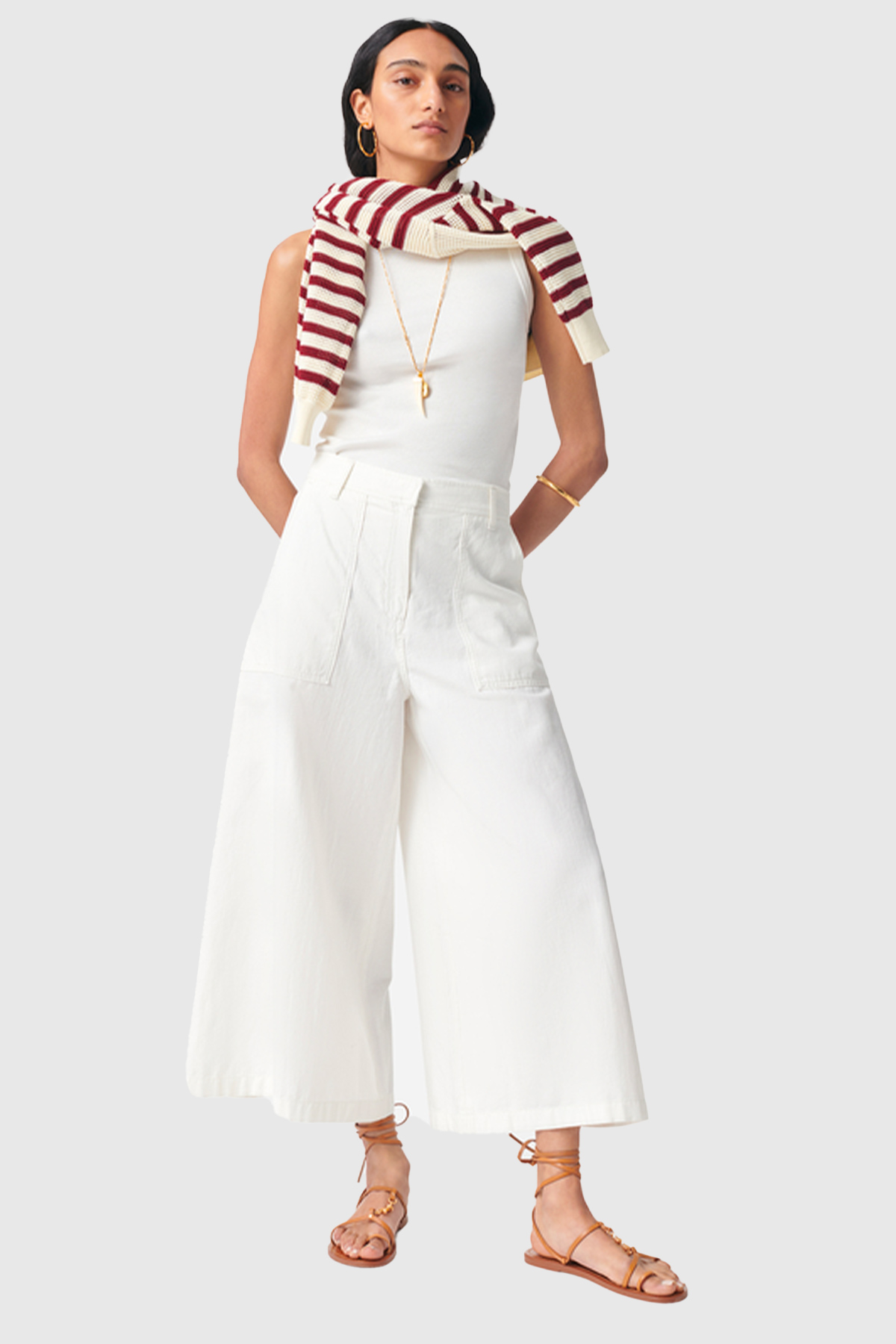 vanessa bruno pantalon griffon